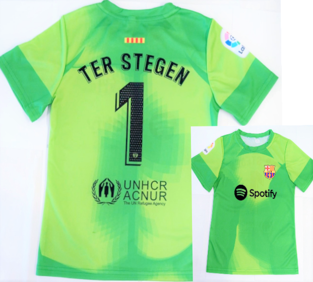 dres fcb ter stegen 2023 zelena